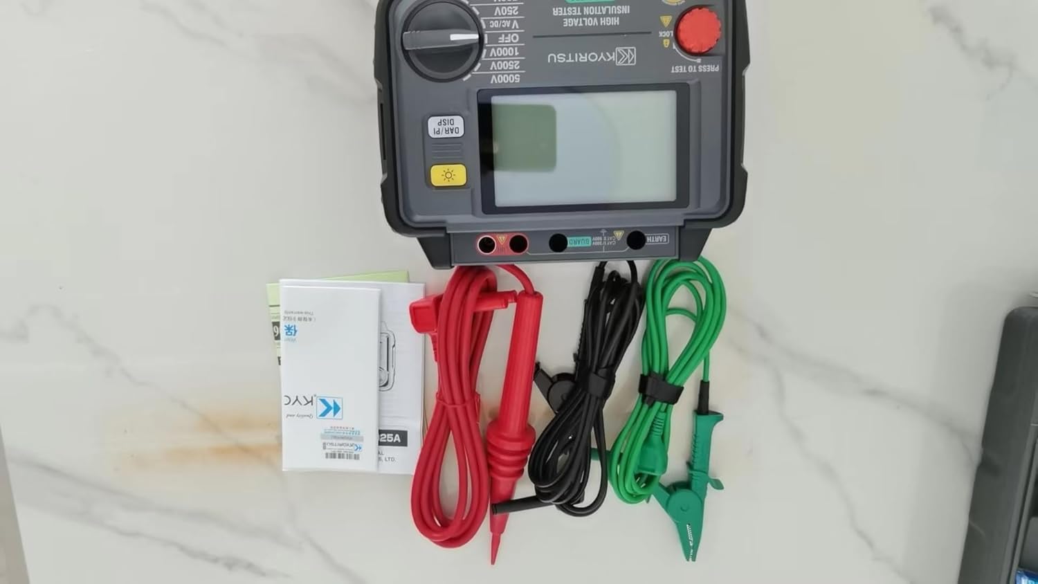 Japan Quality KYORITSU Multi Function Tester KEW 6018 3 in one Insulation Tester Earth Resistance Tester Earth Voltage Tester