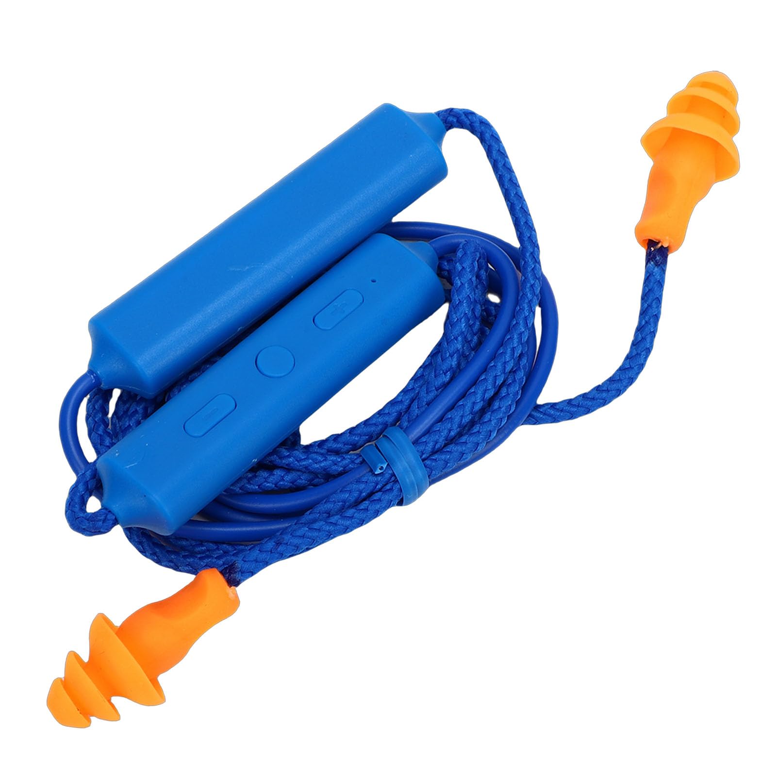 ciciglow Bluetooth Earplug Headphone, Neckband Earbuds with Bluetooth 5.3 and IPX5, for Industrial Workout Running Sports (Blue)-image-46