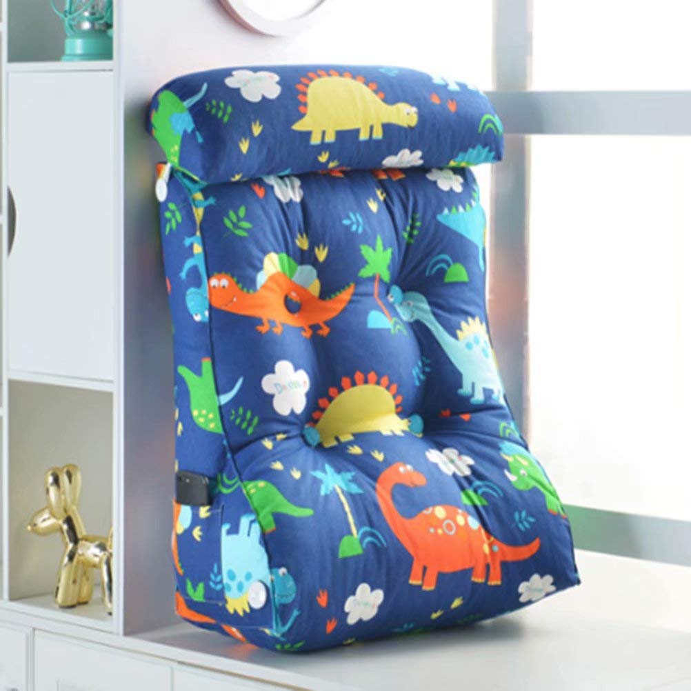 Coussin de chaise de bureau amovible et lavable avec dossier de soutien réglable pour la maison