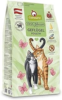 GranataPet DeliCatessen Geflügel Adult, Trockenfutter für Katzen, schmackhaftes Katzenfutter, Alleinfuttermittel ohne Getreide & ohne Zuckerzusätze, 1,8 kg product image