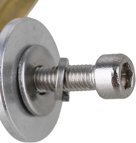 Miniatura 6 de BQLZR Plata 1.969 in Longitud ID 0.118 in OD 0.157 in Tubo Popa Montaje Pastilla de Agua para Barco RC