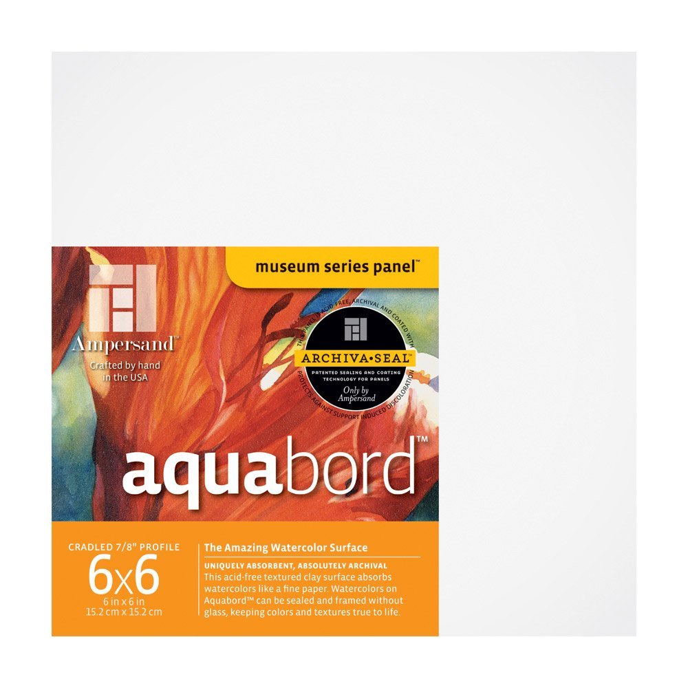 Ampersand Art Supply Müze Serisi Aquabord, 17,72 cm Derinlik, 15,72 x 15,2