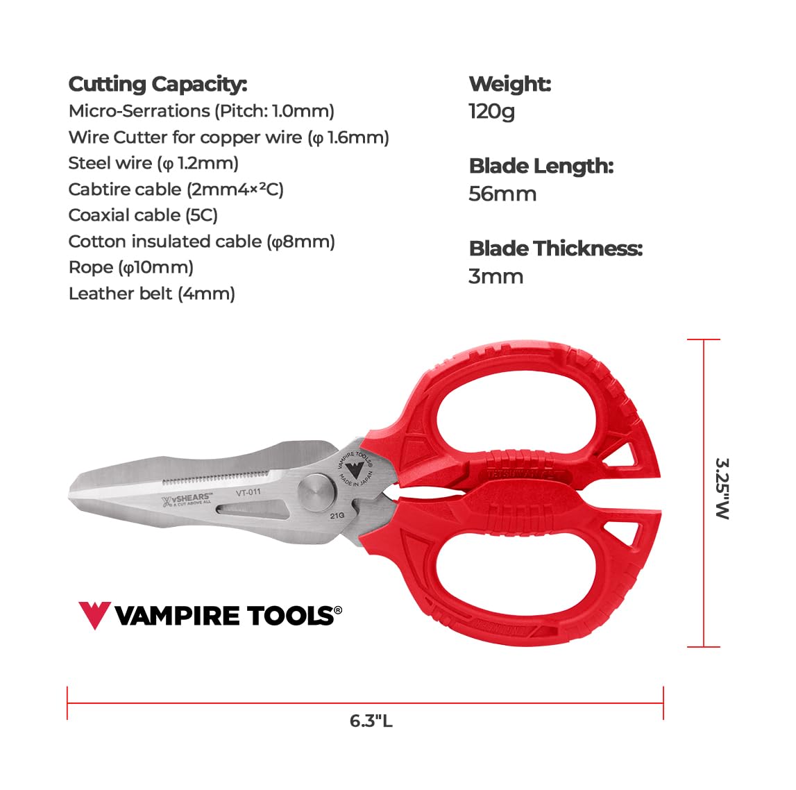 Vampire Professional Tools International Super Combo Scissors by