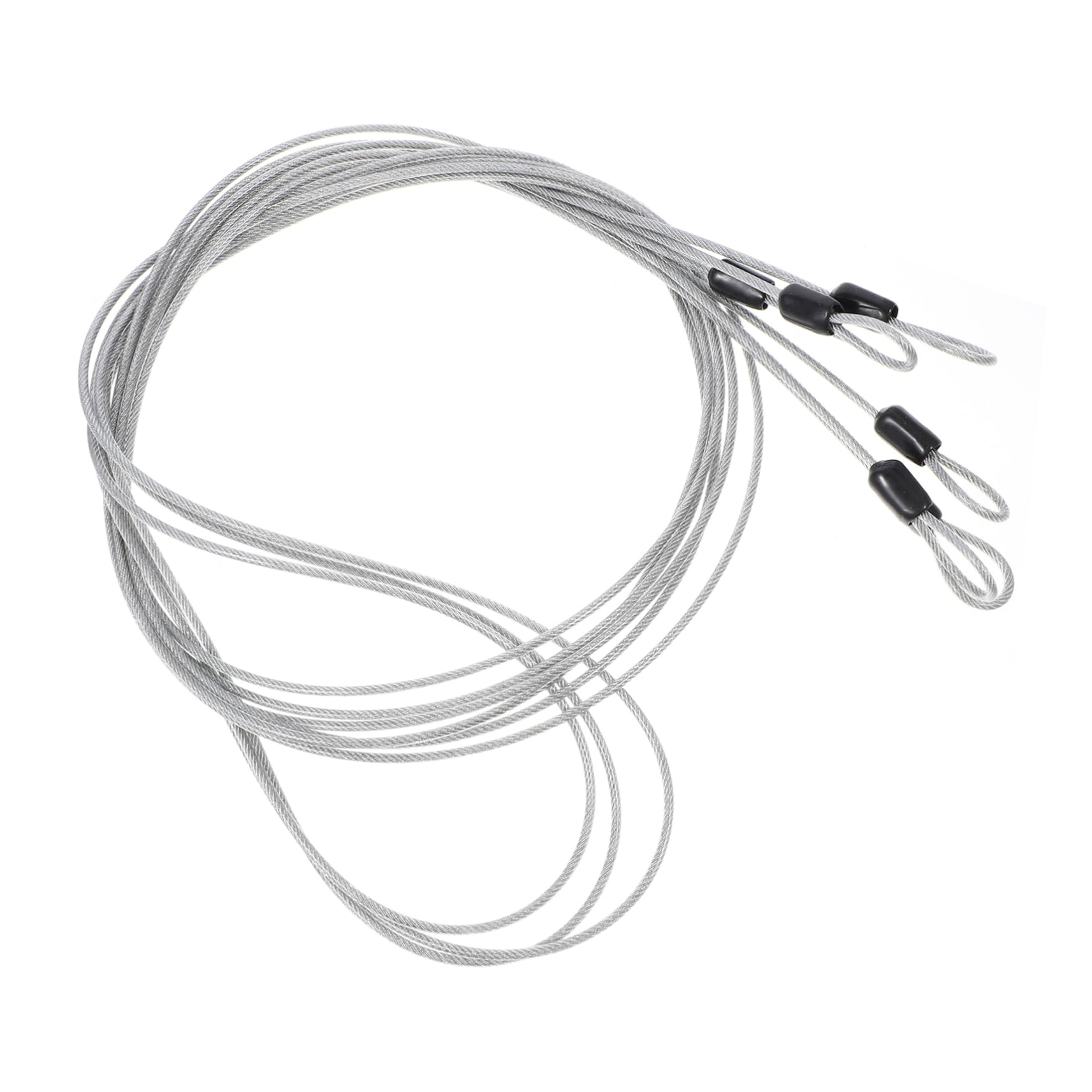 KICHOUSE 3pcs Hard Rope Steel Wire Rope Wire Cable Rope Car Clothing Wire Rope Sturdy Rope