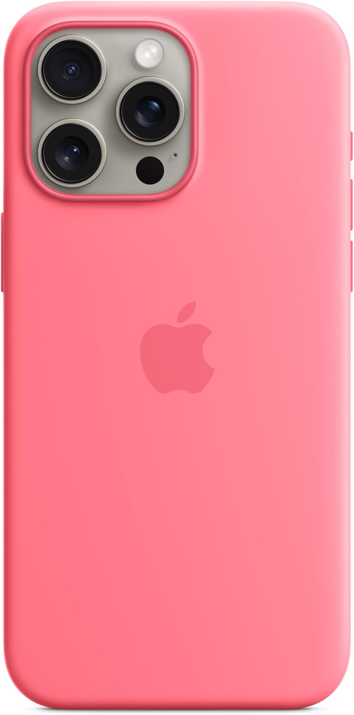 Apple iPhone 15 Pro Max Silicone Case with MagSafe - Pink