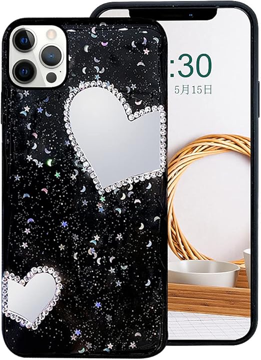 お歳暮 Guppy Iphone 12 Pro Max レディース ガールズ キラキラグリッターダイヤモンドケース ラグジュアリー キュート キラキラ ラインストーン お歳暮 Www Centrodeladultomayor Com Uy