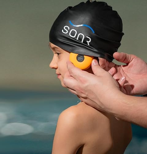 Miniatura 7 de SONR Música, reproductor de música subacuática de oreja abierta para nadadores, auriculares de natación, reproductor MP3 de conducción ósea