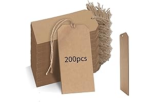 200 Pack Premium Large Gift Tags for Any Labeling Needs