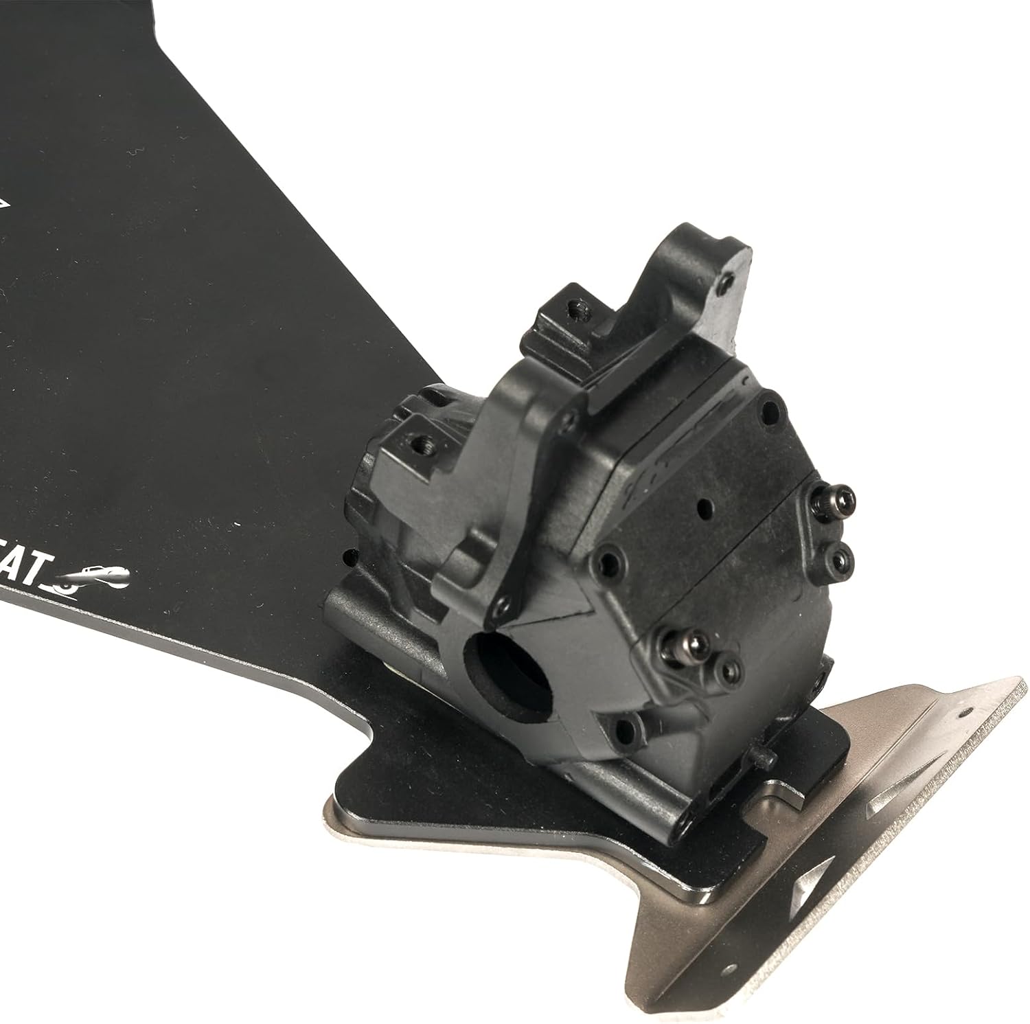Titanium Chassis Skid Guard Front for Arrma 6S 1/8 Outcast/Typhon/Notorious | 0.08" Front Under-Chassis Armor Replace/Chassis Protection Plate/ Ti Skid Guard Upgrade