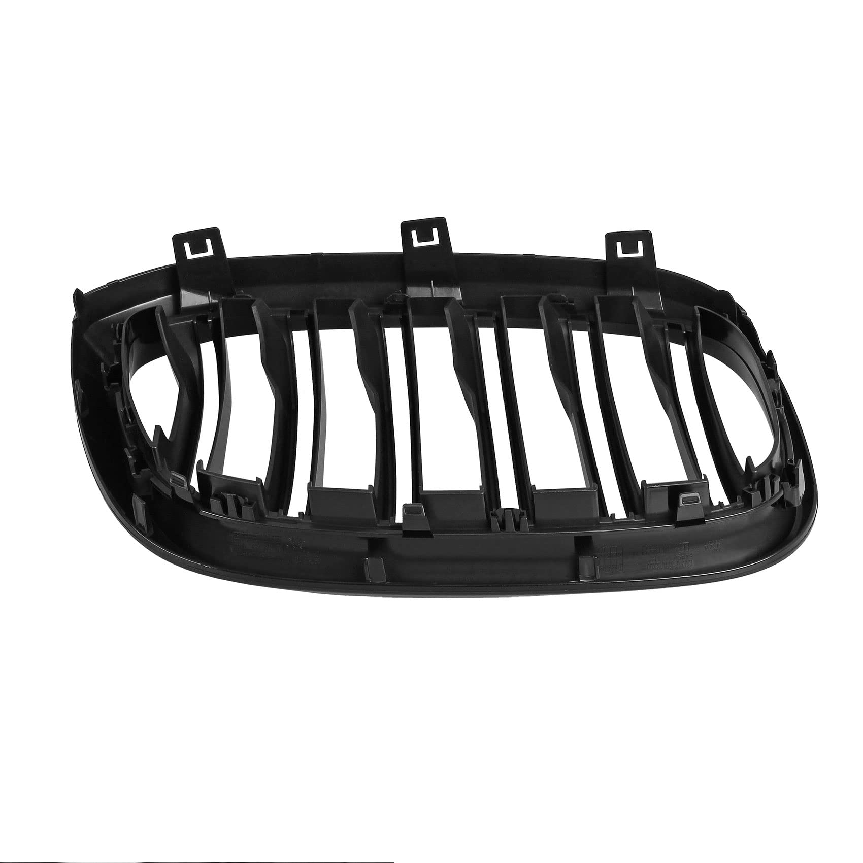 DOCAS Kühlergrill für X3 G01 2018-2021 X4 G02 2019-2021 Nieren Doppelsteg Sport Glanz Schwarz