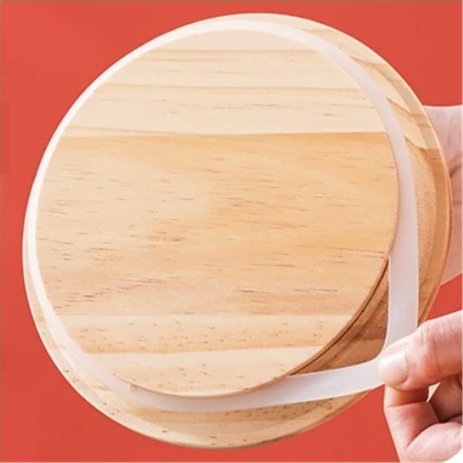 Cubos de hielo Cubitera for hielo de doble pared con tapa y asa(Grande)