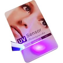 UV Intensity Testing Tools For Sunglass Testing Professional UV Test Card UVB Sensor UV Tester Detector Card Safe Materials