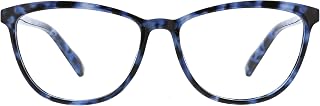 Peepers by PeeperSpecs Women's Bengal Cat-Eye Blue Light Blocking Reading Glasses, Green Tortoise