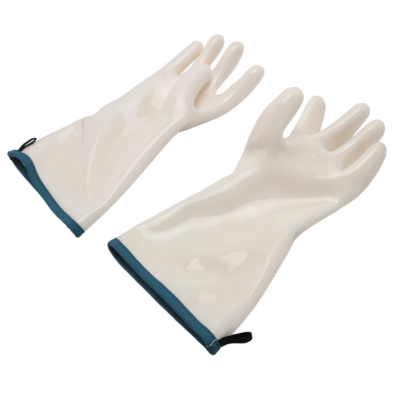 Guantes de silicona para horno de 350 °C largos talla L para barbacoa