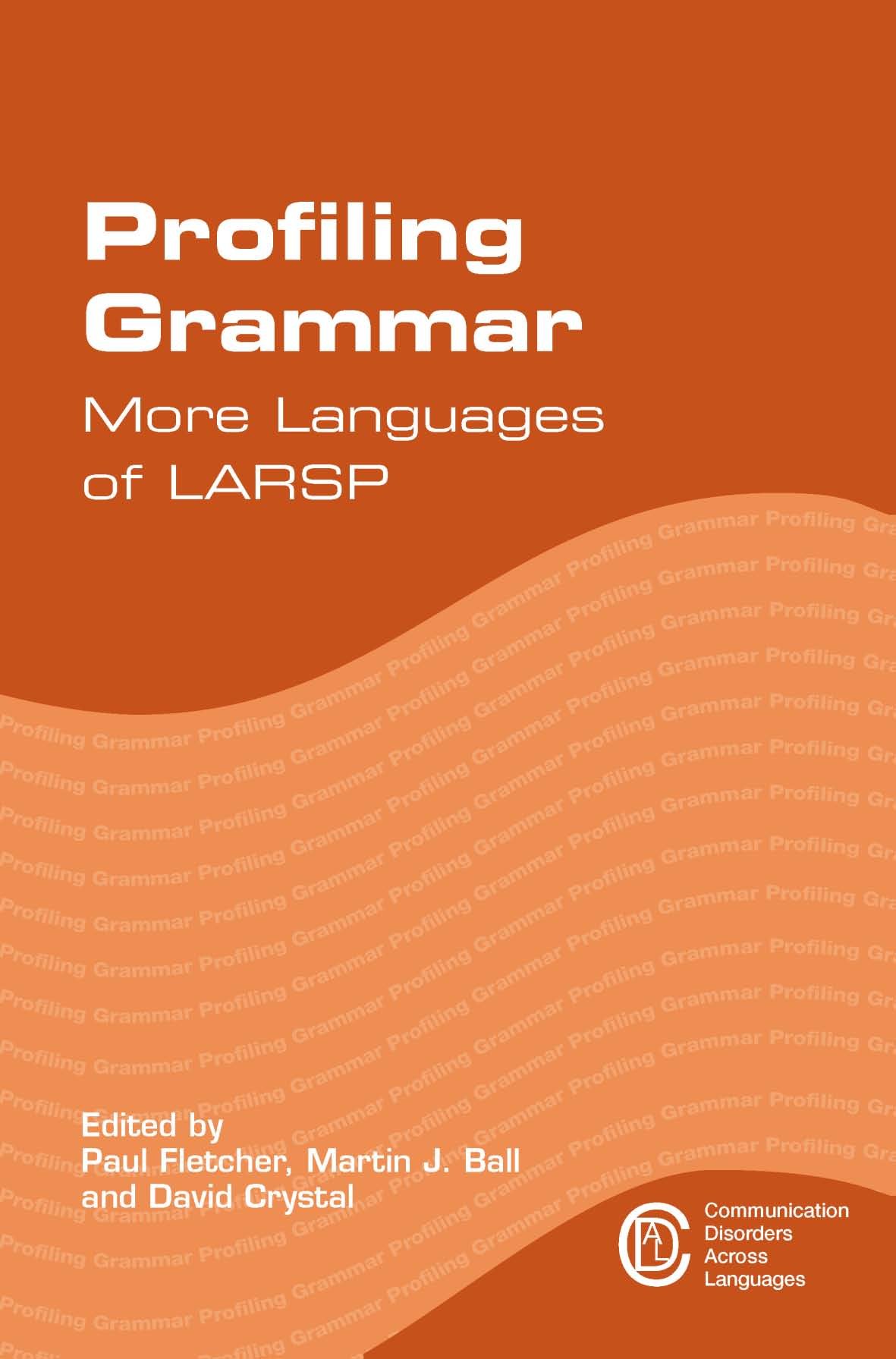 Buy Profiling Grammar: More Language of Larsp — BookShops.in