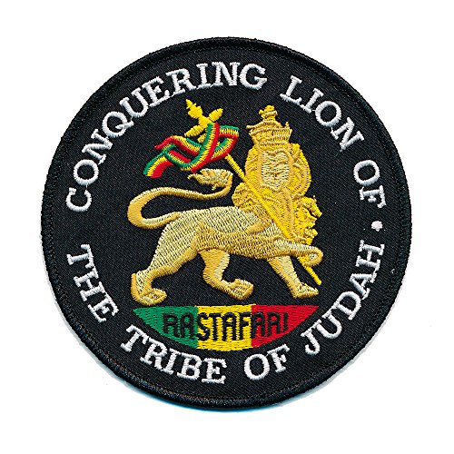 0664 A Écusson thermocollant The Lion of Judah The Tribe of Judah 45 mm