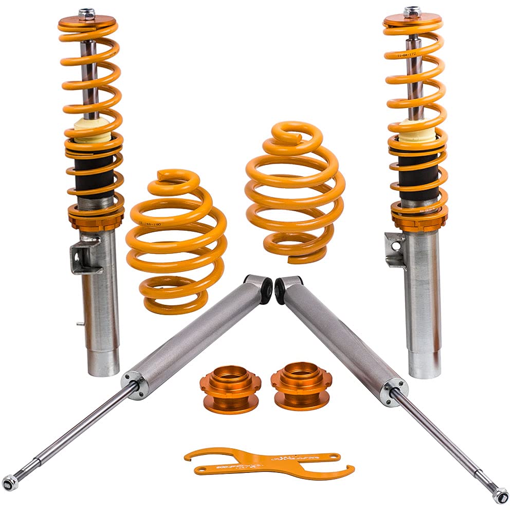 maXpeedingrods Obniżające cewki do serii 3 E46 323i 323Ci 328i 328Ci 320i 325i 325Ci 330i 330Ci M3 1998-2006 - złote