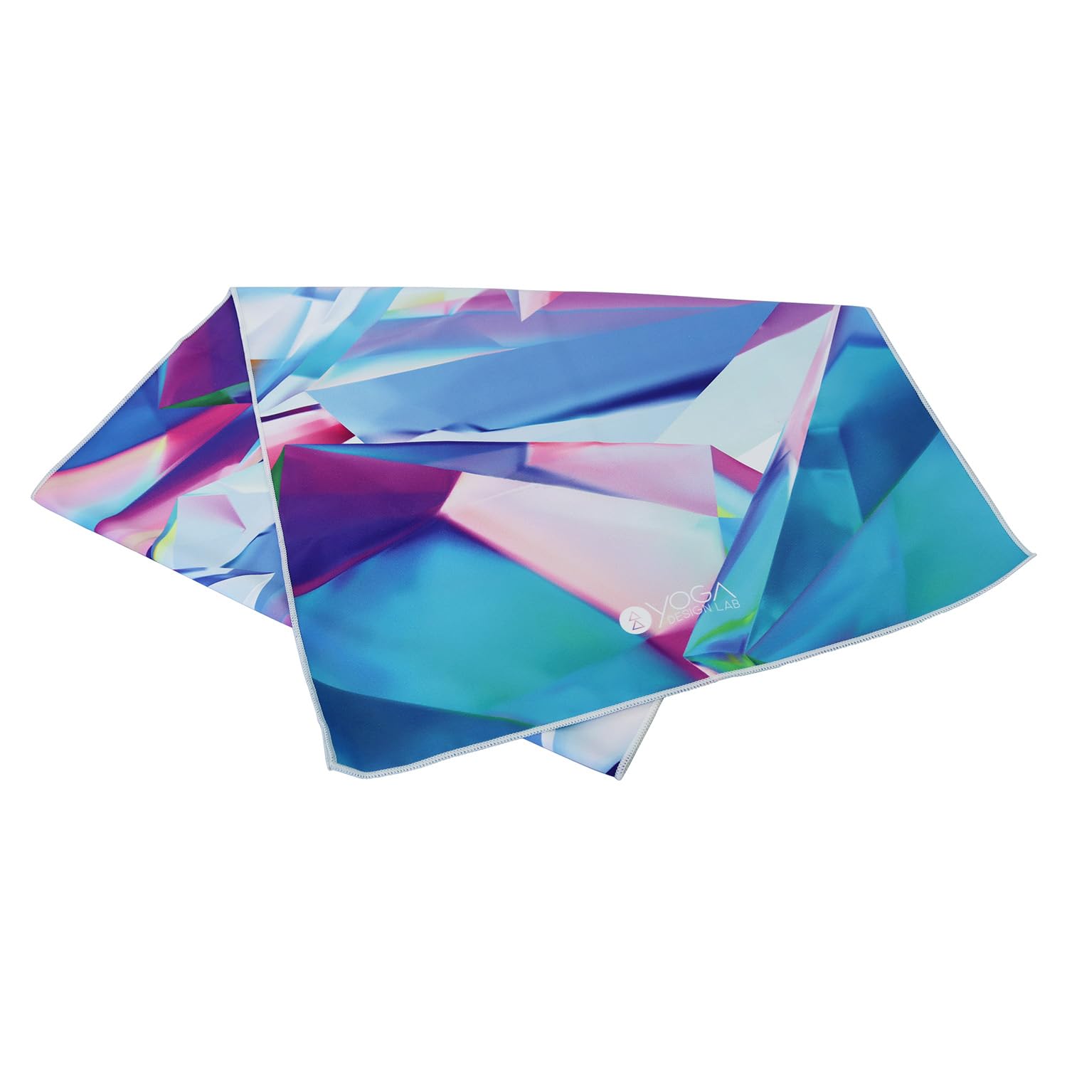 Yoga Design LAB - Toalla de yoga caliente | Toalla colorida antideslizante de alta calidad | Diseñada en Bali | Impresión ecológica + secado rápido + tamaño de alfombrilla | Ideal para yoga caliente,