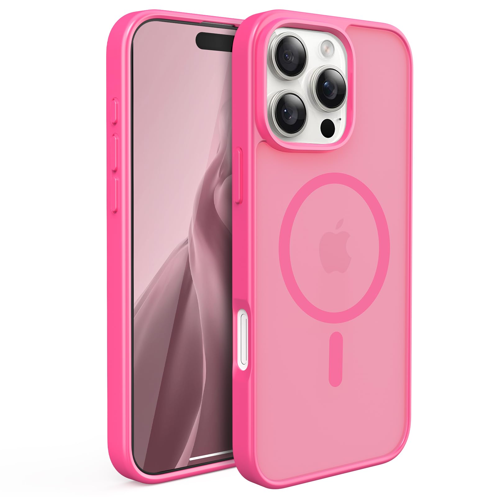 Sansunto for iPhone 16 Pro Max Case, Slim Protective Cover for Women Men, Slim Fit with M…