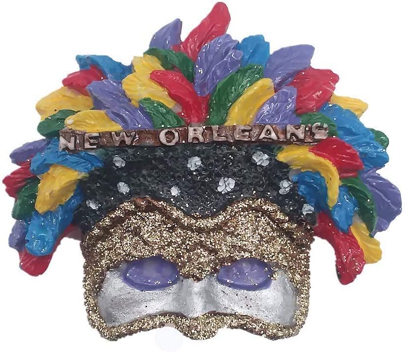 Magnete Frigorifero New Orleans Louisiana USA – Souvenir 3D In Poliresina, Decorazione Casa E Cucina, Regalo Da Viaggio Originale