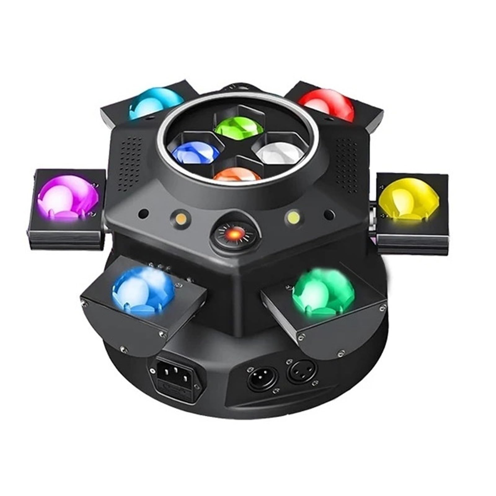 6 Heads 10X10W Moving Head Light Effect Stage Light Full Color LED Beam Light Rotating DJ Disco Party Bars