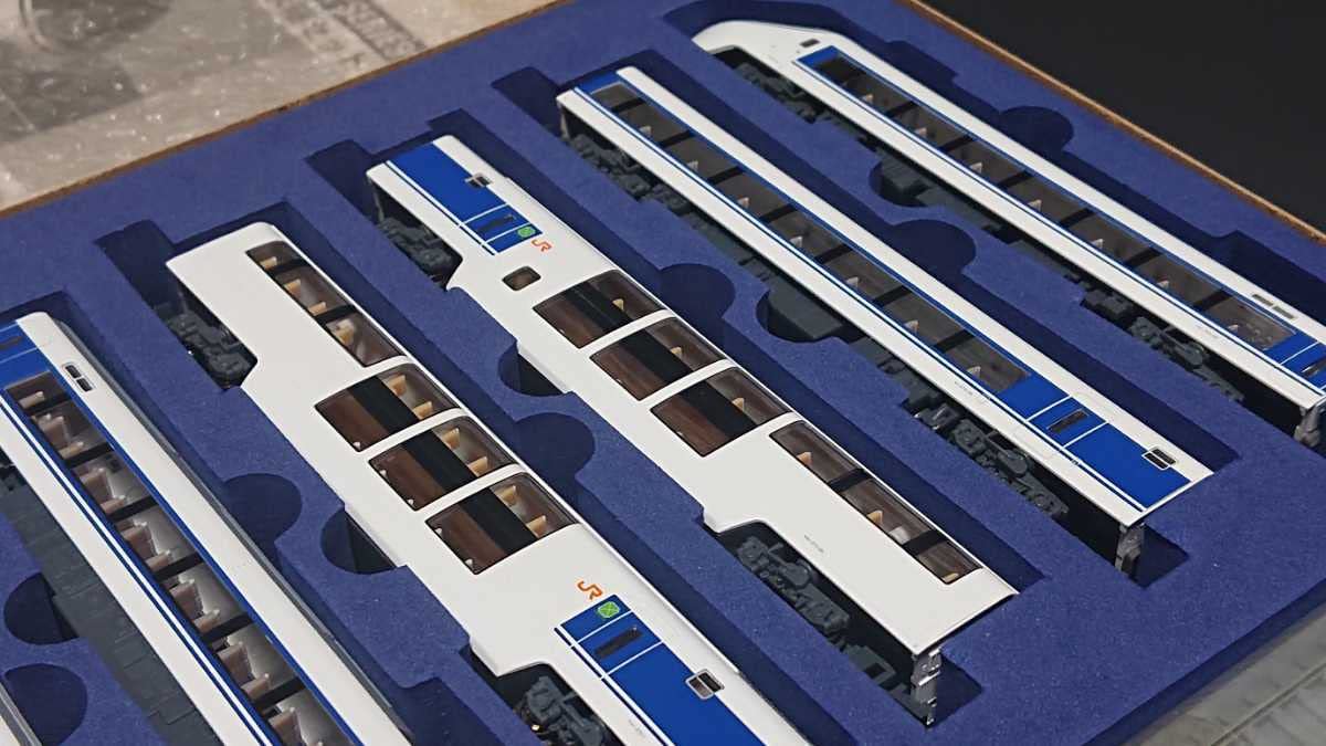 Amazon.co.jp: 木箱セット371系特急あさぎり7両木箱セットマイクロ