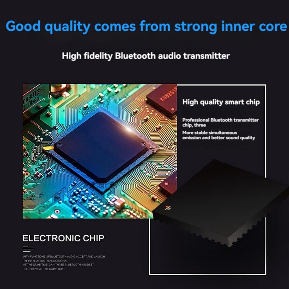 CONFUSE Trasmettitore Bluetooth Ricevitore Adattatore Wireless per Altoparlante TV PC Auto Wireless Audio Sharer Musica In Streaming Stereo