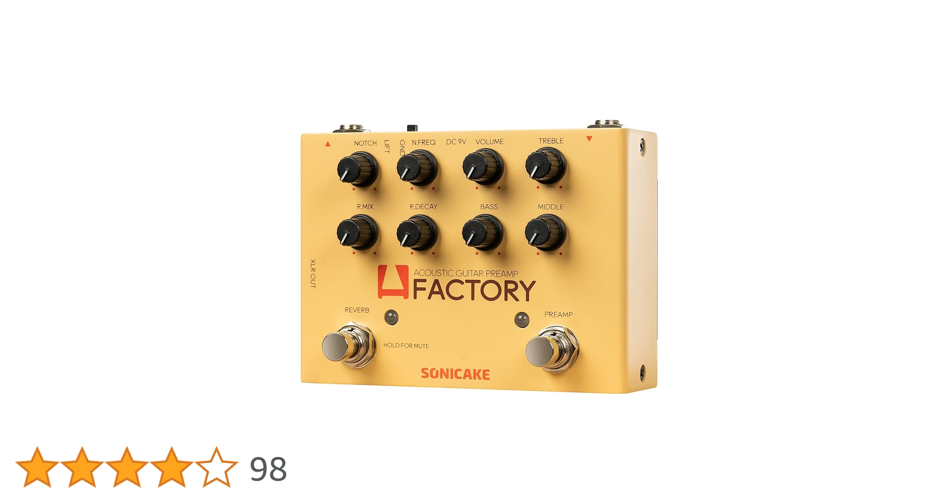 Hartke ACOUSTIC ATTACK（アコギ用プリアンプ） Hartke ACOUSTIC ATTACK（アコギ用プリアンプ） AGX Acoustic