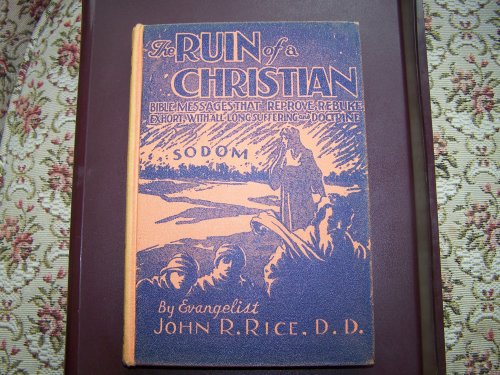 The ruin of a Christian, B0006AQHMY Book Cover