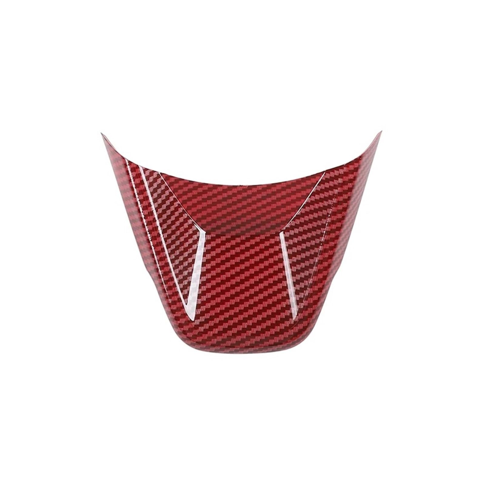 Interior Mouldings for Suzuki for Jimny 2019-2024 ABS Steering Wheel Decoration Pannel Cover Trim Stickers Car Interior Accessories Car Accessory(Carbon Fiber red C)