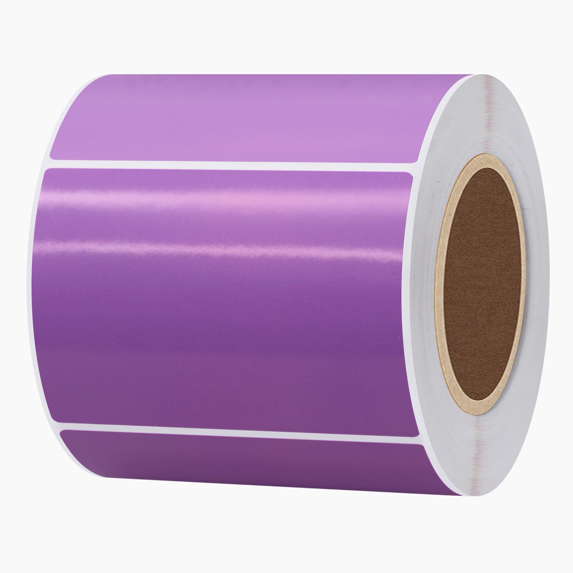 Hylabelest Direct Thermal Labels Address Label for UPC Barcodes White Address Shipping Labels Compatible with Printer Zebra Desktop Printers (Purple, 76×51mm) — image 1