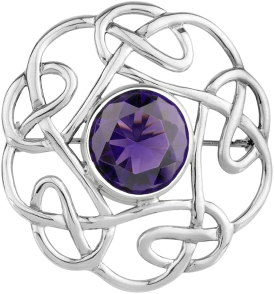 Celtic Silver Brooch Amazon.co.uk Fashion
