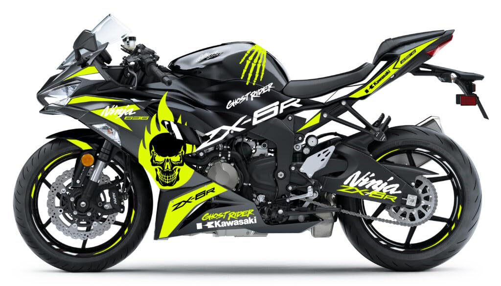 Amazon.com - Compatible for Kawasaki ZX-6R Graphics Kit