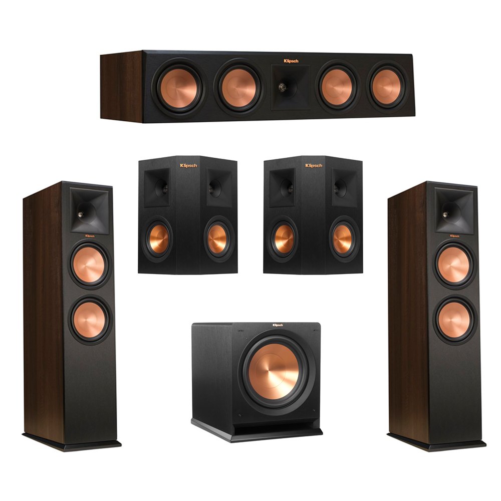 Klipsch Walnut System With Rp 280f Tower Desertcart Cyprus - Main Image