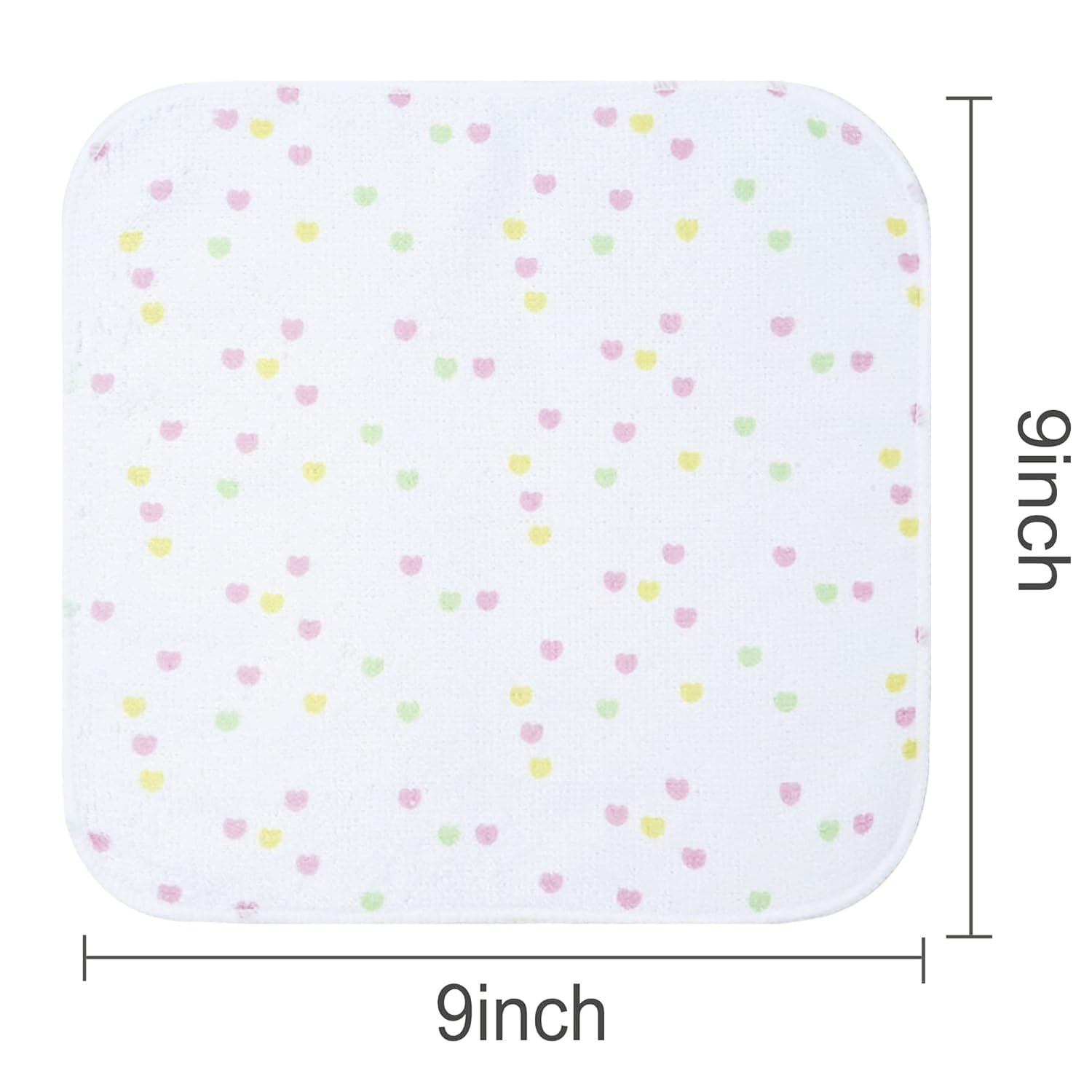 Softan Baby Waschlappen 24 Stück Badetücher für neugeborene 23 X 23 cm Handtücher Set, weiche und super saugfähig