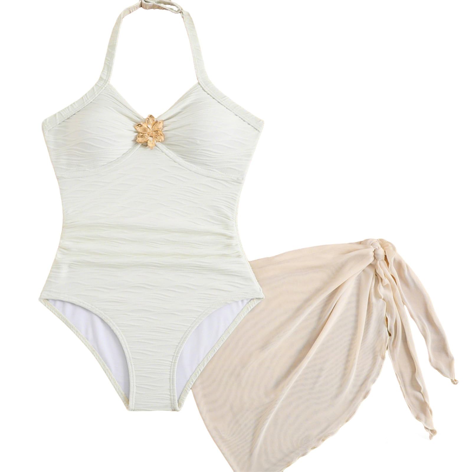 Tankini Bikini Enfant Fille 2 Pièces 7-12 Ans Tropical Fleurie Plage Piscine Natation