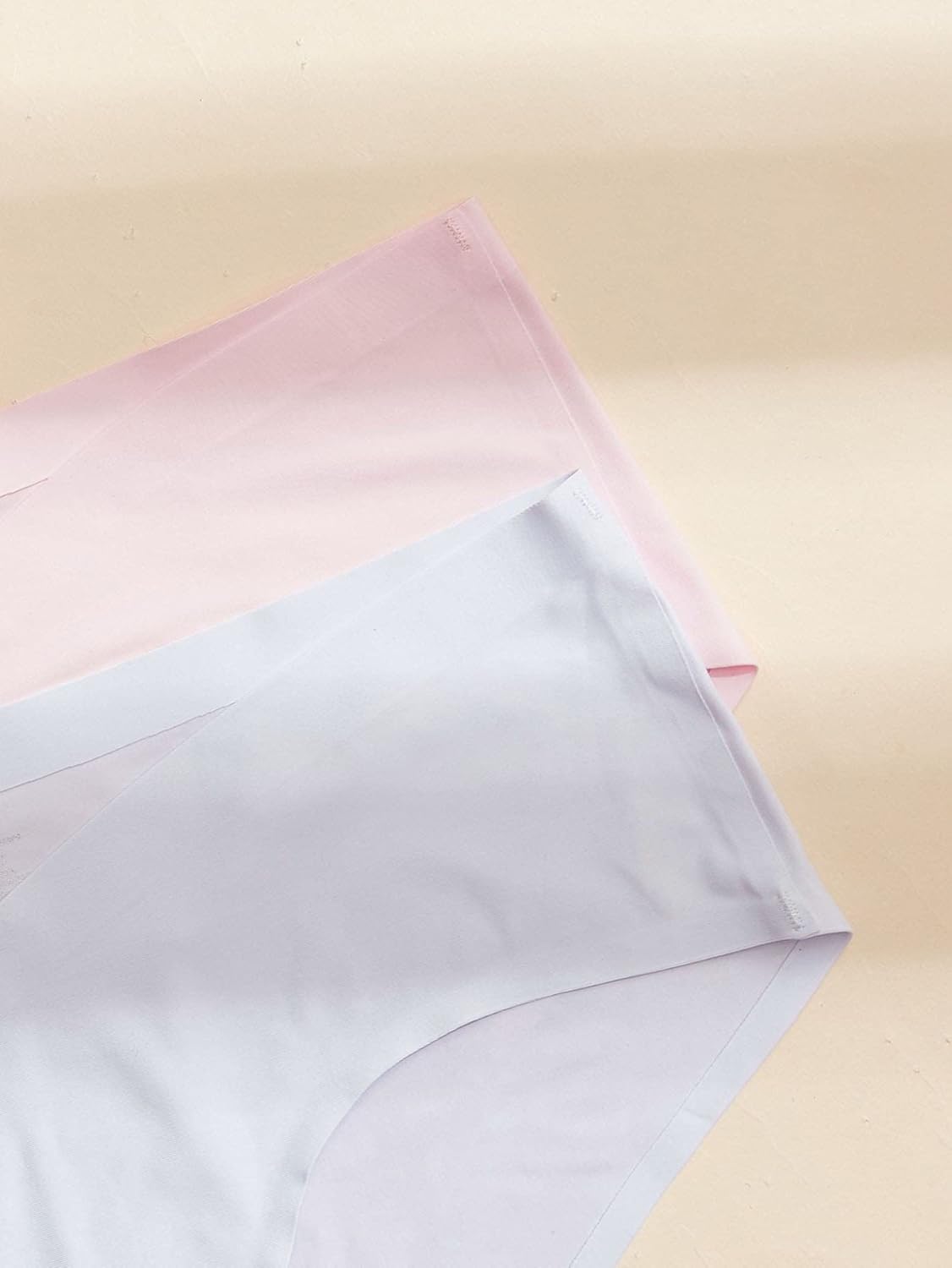 SHEWHE Women's Seanless Maternity Underwear Pregnancy Panties Breathable No Show Briefs 5 Pack - Image 4