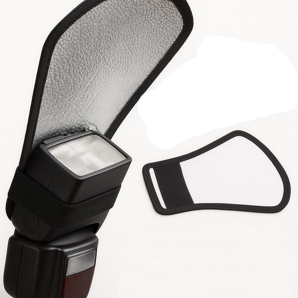 Boosty® Colored Pop Up Hot-Shoe Flash Diffuser Set for DSLR Cameras (for Canon/for Nikon) (Fun Flash Diffuser)-picture-10