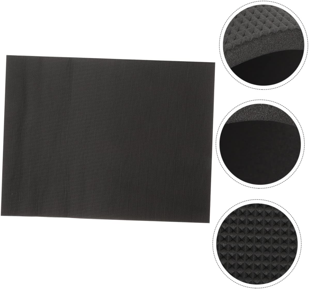 balacoo 3pcs Aquarium Bottom Mat Thickened Non- Pad for Fish Tank Cushioning to Prevent Skidding and Protect for -Term Use Under Aquariums