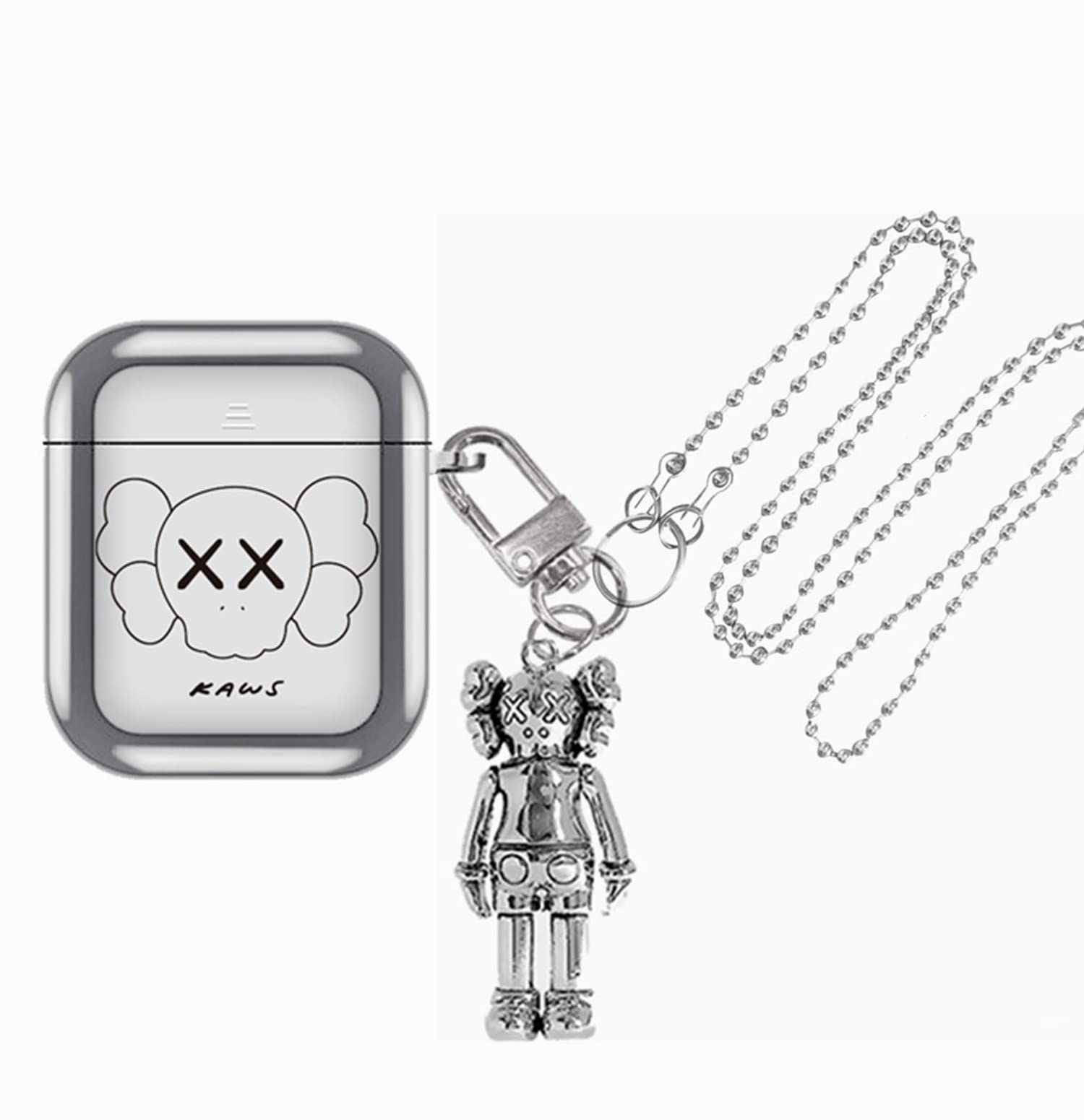 Amazon | Airpods 1/2 ケース イヤホンケース韓国 人気 電気メッキ TPU  