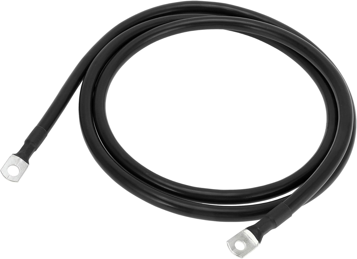 1 Pc Battery Inverter Cable Battery Cable 3/8" 5/16" Lug 1/0 AWG Gauge 7FT Red Tinned Copper