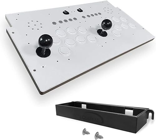 Switch Fighting Stick para Arcade1Up - Soporte trasero para armario y gabinete para interruptor, reproduce tu interruptor en el gabinete, joysticks