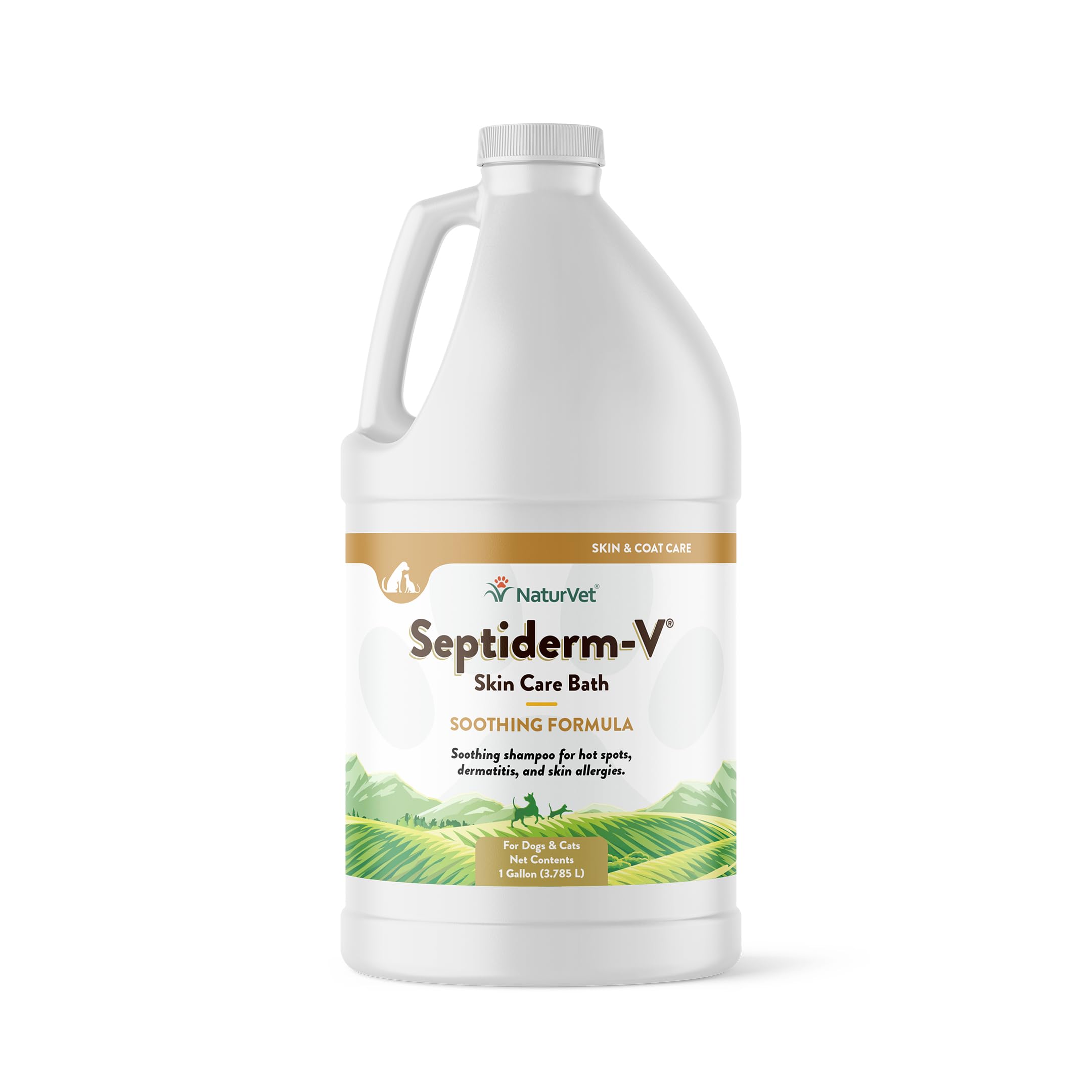 NaturVet Septiderm-V Bath 1 Gallon