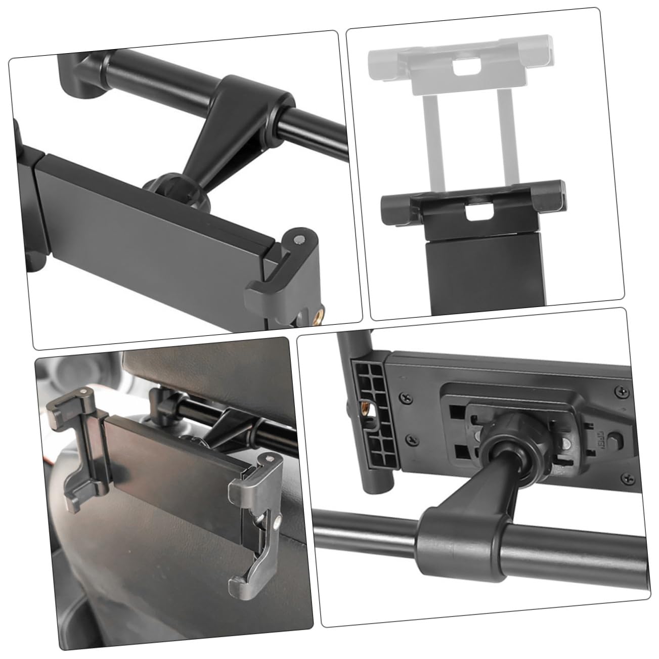 OSALADI Car Headrest Mount for Tablets Mobile Phones Universal Car Seat Holder No-Slip