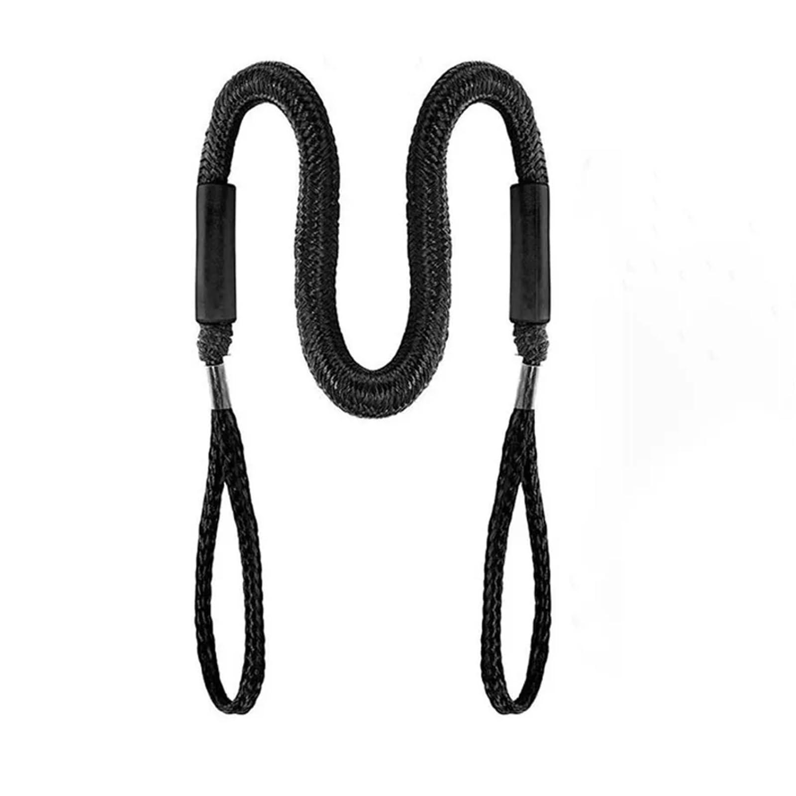 Soywim One Color Mooring Rope, 4Ft Elastic Bungee Boat Dock Lines Stretching Mooring Rope Foam Float Shock Cord Anchoring Docking For