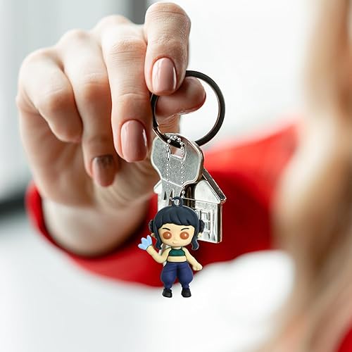 Miniatura 2 de Llavero de figura de película de ídolo coreano, 24 piezas de bonitos dijes de bolsa y colgante de bolso, divertido regalo coleccionable para