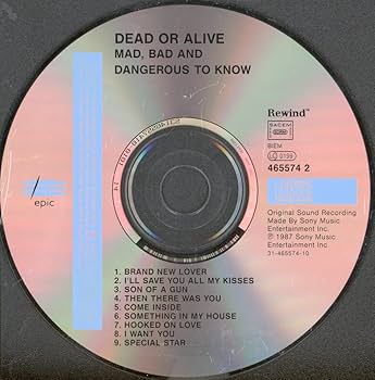 その他 Mad Bad &amp; Dangerous to Know [CD] Dead Or Alive – Mad, Bad, And Dangerous To Know – Vinyl (LP