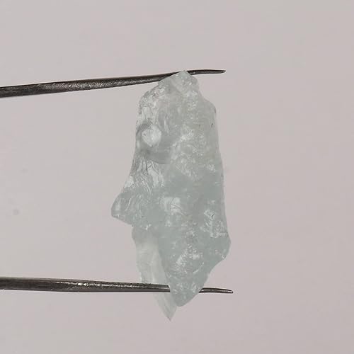 Miniatura 3 de GEMHUB Cristal curativo de aguamarina natural de 21.1 quilates, piedra curativa áspera, adecuado para meditacióndecoracióncaída