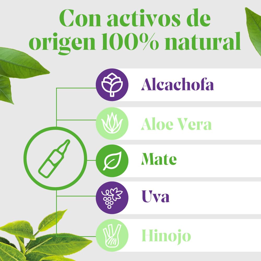 Arkopharma Arkofluido Alcachofa Forte BIO (x2) FORMATO AHORRO 40 Ampollas, Eliminar Toxinas del Organismo, Complemento Alimenticio
