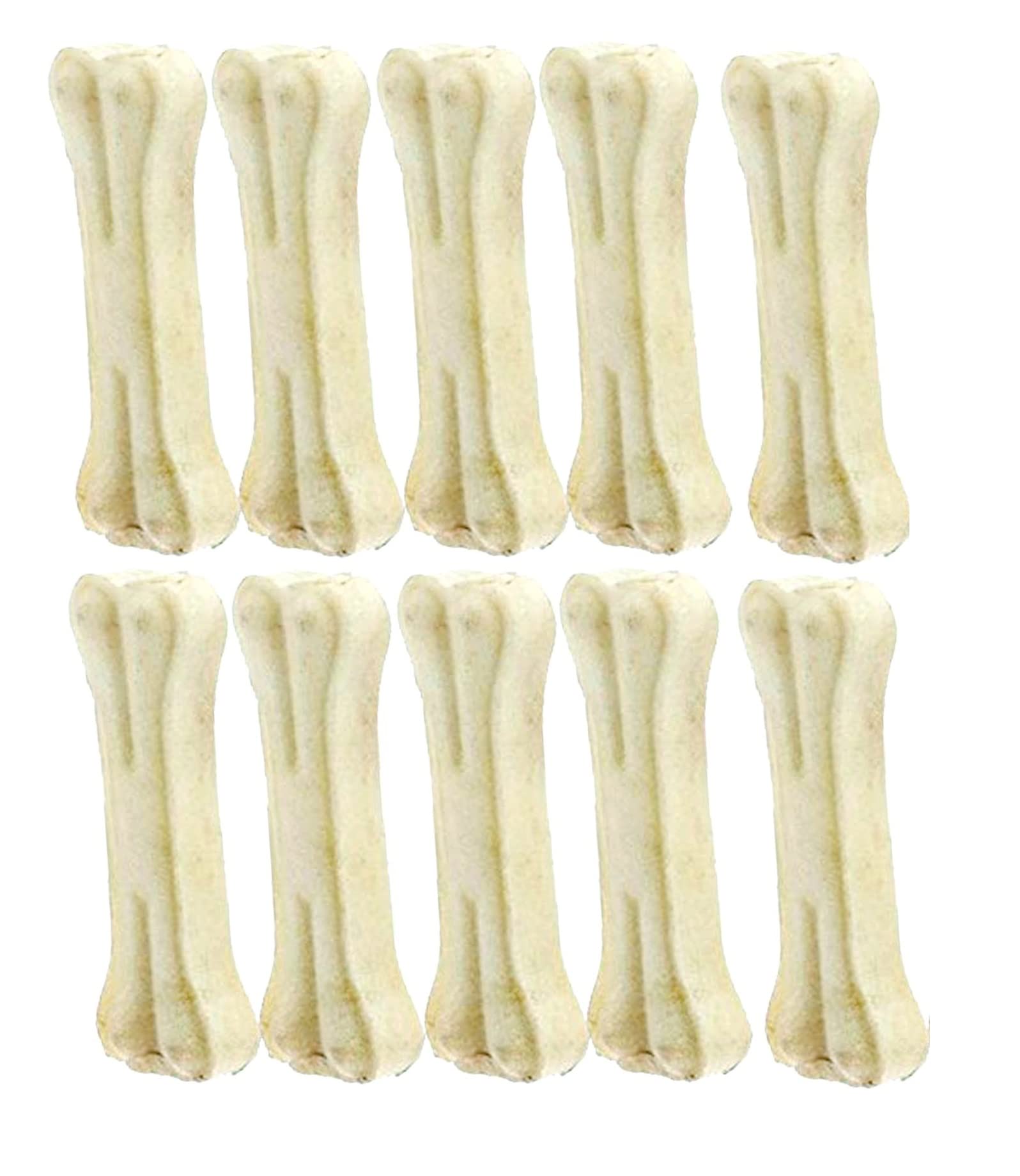 Woofy 5 Inch Calcium Chews Bone Dog Treat Dog Food Calcium Rawhide Bone (10 Pcs), cream (B09DY6NVXY) Amazon Price History, Amazon Price Tracker